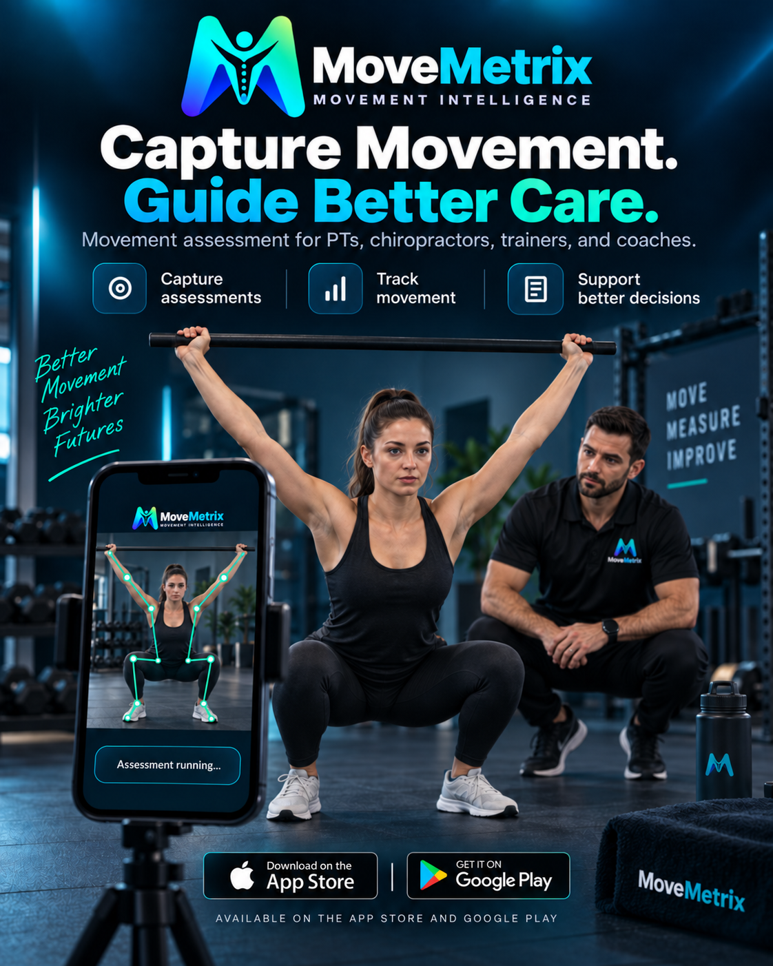 MoveMetrix assess workflow
